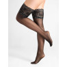 Pończochy Samonośne SANDRINE 20 DEN - Z Koronką i Silikonem