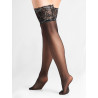Pończochy Samonośne SANDRINE 20 DEN - Z Koronką i Silikonem