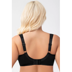 Biustonosz Miękki Plus Size z Koronką | Wygoda i Podparcie