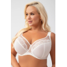 Biustonosz Miękki Plus Size z Koronką | Wygoda i Podparcie