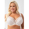 Biustonosz Miękki Plus Size z Koronką | Wygoda i Podparcie