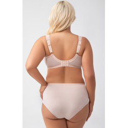 Biustonosz Miękki Plus Size z Koronką | Wygoda i Podparcie